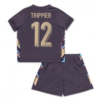 England Kieran Trippier #12 Replica Away Minikit Euro 2024 Short Sleeve (+ pants)